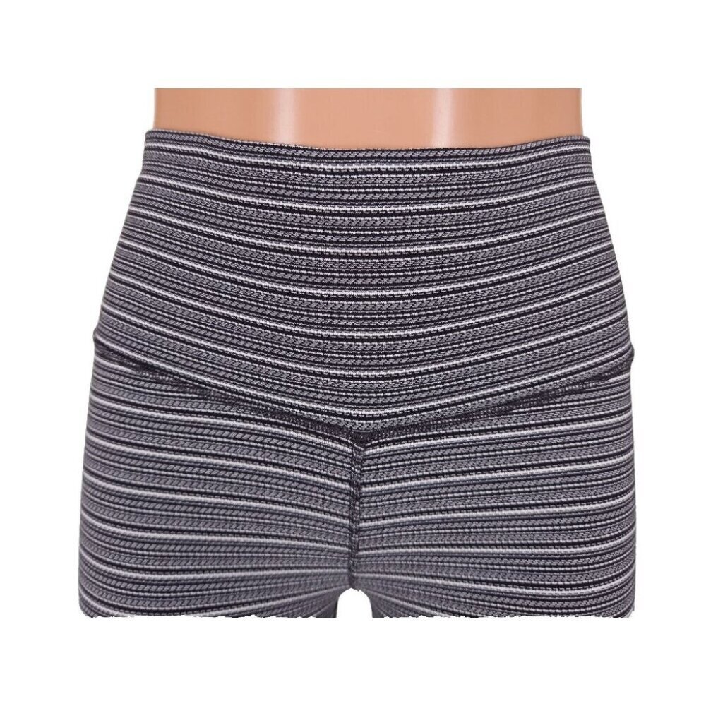 Lululemon High Times Pant Size 4 Textured Stripe Black Deep Coal THROWBACK! - Picture 3 of 13